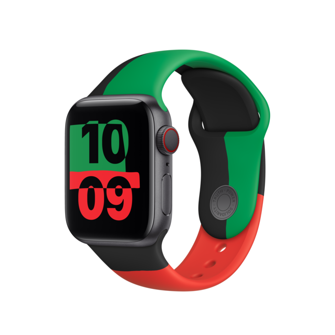 40 mm Black Unity Sportarmband - S/M, A-Nr.: MUQ53ZM/A - 02