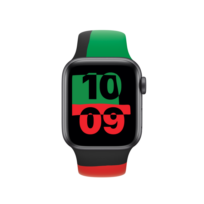 40 mm Black Unity Sportarmband - S/M, A-Nr.: MUQ53ZM/A - 03