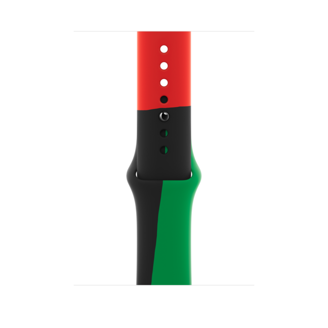 44 mm Black Unity Sportarmband - M/L, A-Nr.: MUQ83ZM/A - 01