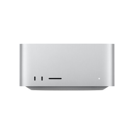 Sie sehen ein Bild von Mac Studio: Apple M5 Max Chip mit 18‑Core CPU und 32‑Core GPU, 512 GB SSD, Produktbild: 01 Mac Studio: Apple M5 Max Chip mit 18‑Core CPU und 32‑Core GPU, 512 GB SSD, A-Nr.: MHL64ZD/A - 01