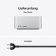 Sie sehen ein Bild von Mac Studio: Apple M5 Max Chip mit 18‑Core CPU und 32‑Core GPU, 512 GB SSD, Produktbild: 08 Mac Studio: Apple M5 Max Chip mit 18‑Core CPU und 32‑Core GPU, 512 GB SSD, A-Nr.: MHL64ZD/A - 08
